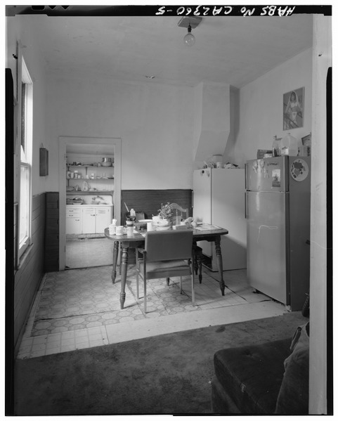 File:Interior, dining room looking northwest - John S. Cano House, 143 ...