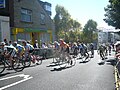 The Island Games 2011 men's Town Centre Criterium cycling event, which took place in a loop around the High Street and Albert Street in Ventnor, Isle of Wight.