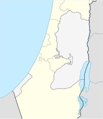 Israel Nazareth to Nitzana location map.svg