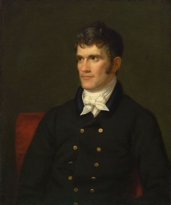 Charles Bird King's 1822 portrait of Calhoun at the age of 40