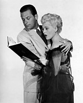 William Holden and Judy Holliday in a promotional still for Born Yesterday