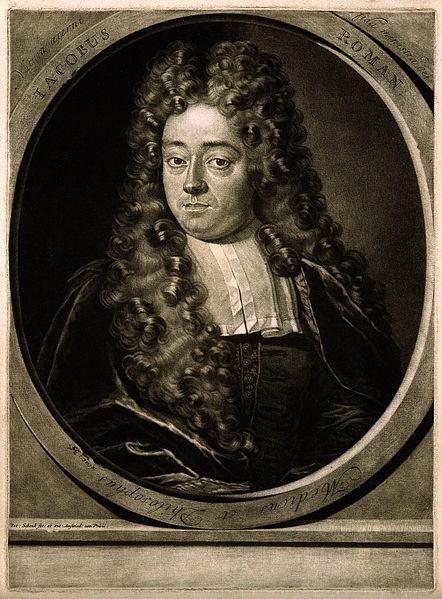 File:Jacob Roman. Mezzotint by P. Schenk. Wellcome V0005072.jpg