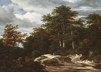 Jacob van Ruisdael - Wooded Landscape with Stream CZE NG.DO 4156.jpeg
