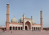 Jama Masjid, Delhi, one of the largest mosques in India.
