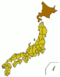 Japan hokkaido kaart small.png