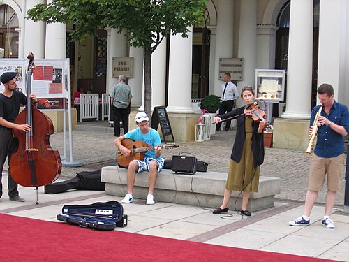 Jazz na Krakowskim Przedmieściu, Warszawa, lipiec 2016.