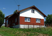 Čeština: Dům v centru obce Jedlá v okrese Havlíčkův Brod. English: House in the centre of the village of Jedlá, Havlíčkův Brod District, Vysočina Region, Czech Republic.