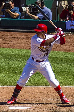 Miami Marlins first base coach Jon Jay is seen during spring