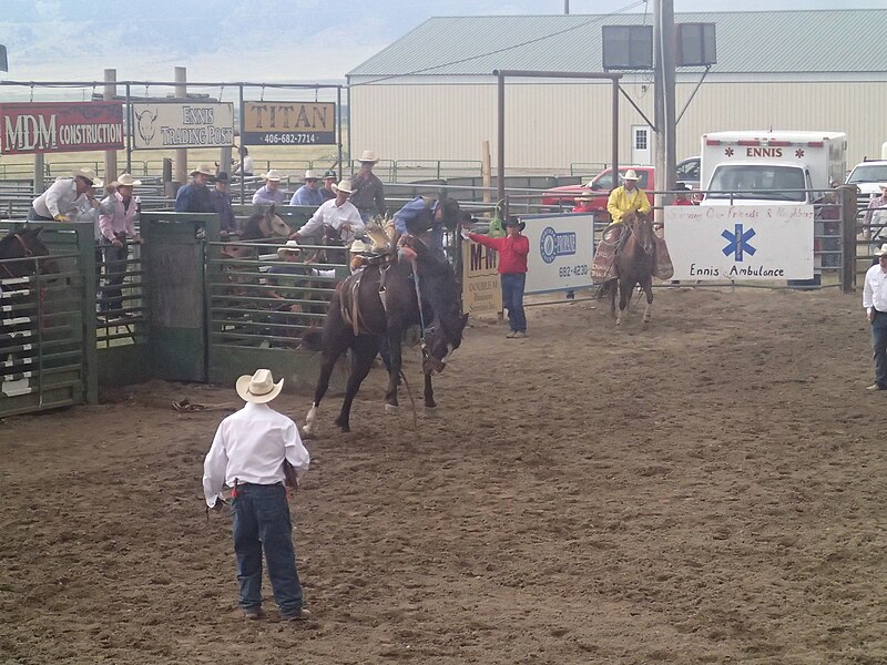 File:July 4th 2014 Ennis Montana Rodeo 18.JPG