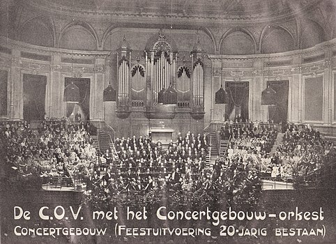 COV Amsterdam 25 jarig bestaan in 1920