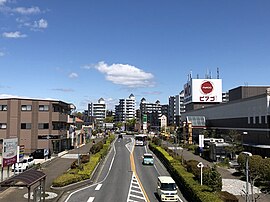 日進市香久山5丁目の街路