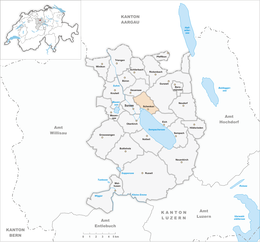 Schenkon - Localizazion