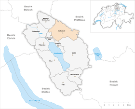 Map of Volketswil