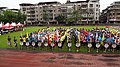 Keelung City Athletic Meeting teams on Pai Fu Junior High School playground 20160521a.jpg
