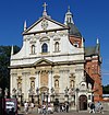 KościółŚwApostołówPiotraIPawła-Depan-WidokZPlacuMariiMagdaleny-POL, Kraków.jpg