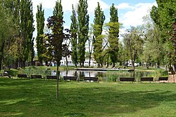 Městský park v Košicích