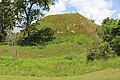 Kolomoki Mounds temple mound side