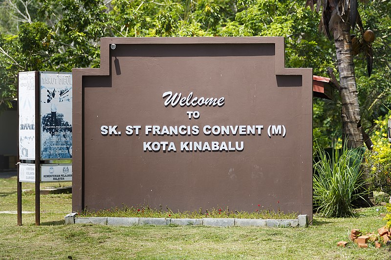 File:KotaKinabalu Sabah SK-St-Francis-Convent-01.jpg