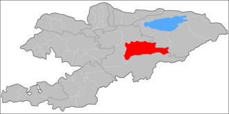 Нарынский район на карте