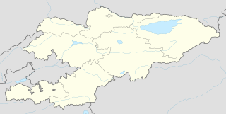 Vidana is a town in the mountainous Nookat District, Osh Region of Kyrgyzstan next to a small river.