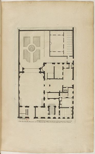 File:L'Architecture française (Marot) BnF RES-V-371 014r-f37 Hôtel Hesselin, Rez de Chaussée.jpg