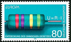 La Loi d'Ohm (timbre RFA).jpg