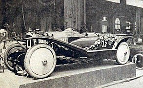 C3 Sport triple victorieuse du Grand Prix automobile de France 1922 (catégorie Tourisme) avec le pilote Henri Rougier