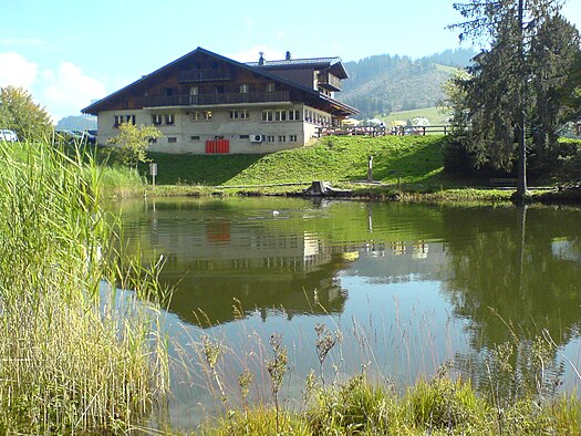 View over the lac des Joncs from its western bank Lac des Joncs.JPG