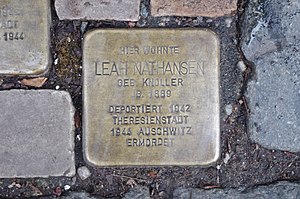 Leipzig Stolperstein Leah Nathansen.jpg