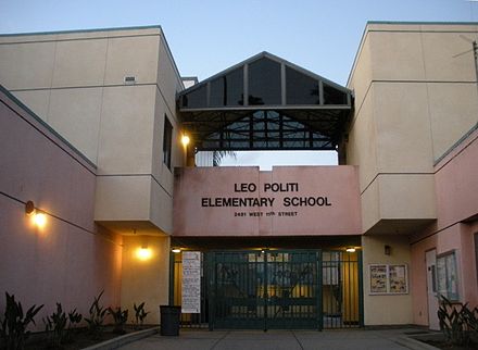 Leo Politi Elementary School, Los Angeles, California