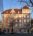 German Renaissance corner building at Leonrodplatz (Leonrodstraße 91) built in 1908 by R. Barbist