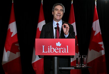 Michael Ignatieff speaks during a news conference in Toronto