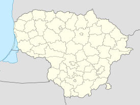 Краєзнавчий музей Рокишкіса. Карта розташування: Литва