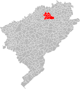 Localisation de Communauté de communes du Pays de Clerval