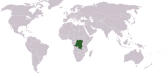 Położenie Konga Belgijskiego