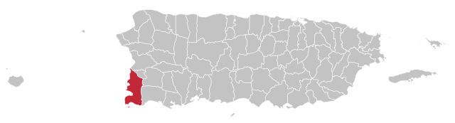 Localização de Cabo Rojo em Porto Rico