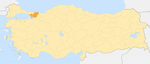 Paikannin kartta-Kocaeli Province.png