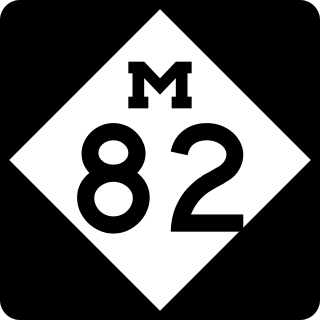 <span class="mw-page-title-main">M-82 (Michigan highway)</span> State highway in Newaygo and Montcalm counties in Michigan, United States