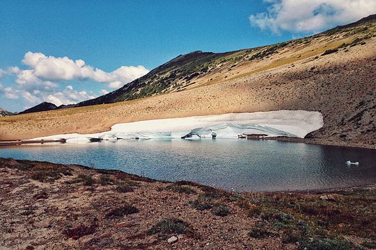 Frozen Lake (Mount Rainier National Park)