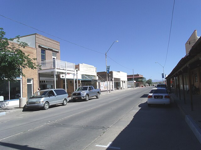Main Street of the original town-site of Florence. The town-site was listed in the National Register of Historic Places on October 26, 1982, reference