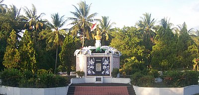 Maramis' tomb near Manado
