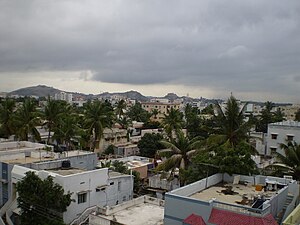 Kaki langit Malkajgiri.