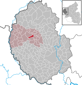 Kaart van Manderscheid