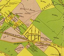 Map from 1900 by Howell & Taylor, showing Clarendon in Arlington, VA Map from 1900 by Howell & Taylor, showing Clarendon in Arlington, VA.jpg