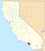 Map of California highlighting Orange County.svg