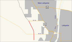 Map of Indiana State Road 526.svg