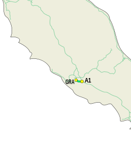 Mappa autostrada A1dir sud Italia.svg