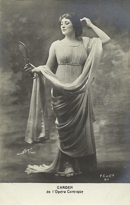 Mary Garden in the opera Thaïs