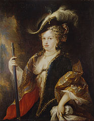 María Luisa Gabriela de Saboya, de Miguel Jacinto Meléndez. Ca. 1712.
