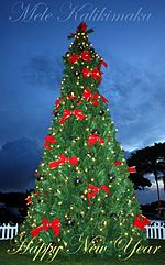 ハワイのクリスマスのサムネイル